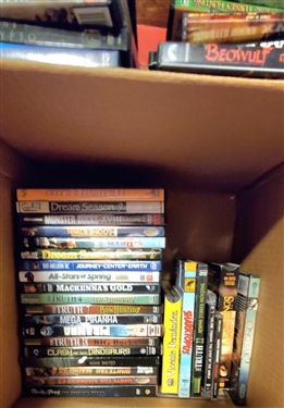 Large Lot of DVD Movies including Monster Bucks, Scream Season 9, Truth, Little Big Man