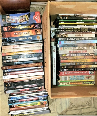 Lot of DVD Movies including Hateful Eight, Spectre, Unbroken, Show Girls, ETC.