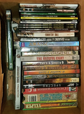 Lot of DVD Movies including Hateful Eight, Spectre, Unbroken, Show Girls, ETC.