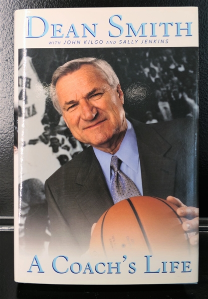 "A Coachs Life" by Dean Smith Author Signed and Inscribed First Edition with Dust Jacket 