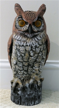 Plastic Owl - Made in America 16 Tall 
