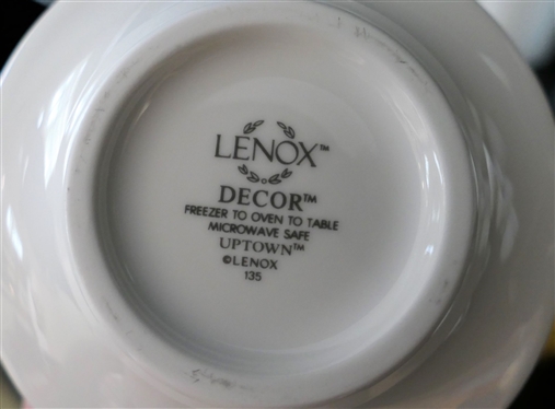 12 Lenox Décor Cream Soups - Each Measures 4 Across Not Including Handles