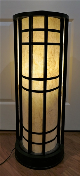 Rice paper Cylinder Lamp - 32" Tall 