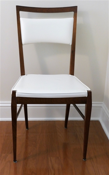 Calvin Furniture Teak Wood Side Chair 