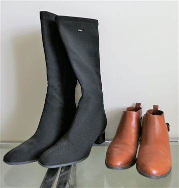 Joyce Made in Brazil Booties Size 7m and Luftpolster Tall Boots - Gortex - Size 4 1/2