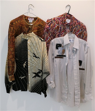4 Vintage Blouses including Doncaster, Maggy London - All Small 