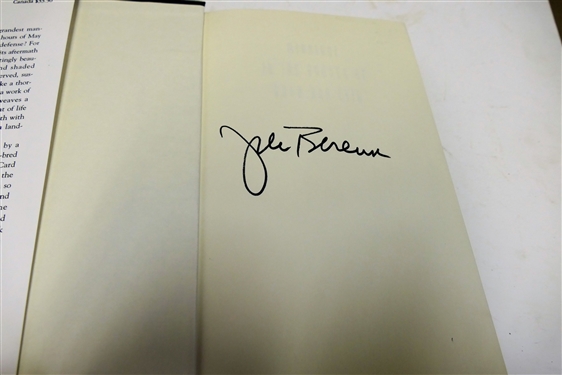 2 Author Books - On Account of Conspicuous Women by Dawn Shamp Author Signed and Inscribed First Edition and Midnight in the Garden of Good and Evil by John Berendt - Author Signed 