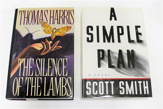 2 First Edition Books - A Simple Plan by Scott Smith and The Silence of the Lambs by Thomas Harris