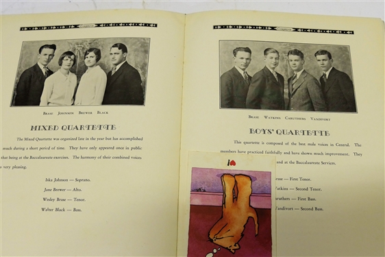 1931 Razorback - Fayetteville, Ark. Annual, 1937 The Redskin Oklahoma Annual, 1929 The Girardot Annual, and 1929 Sagamore Annual Both From Missouri