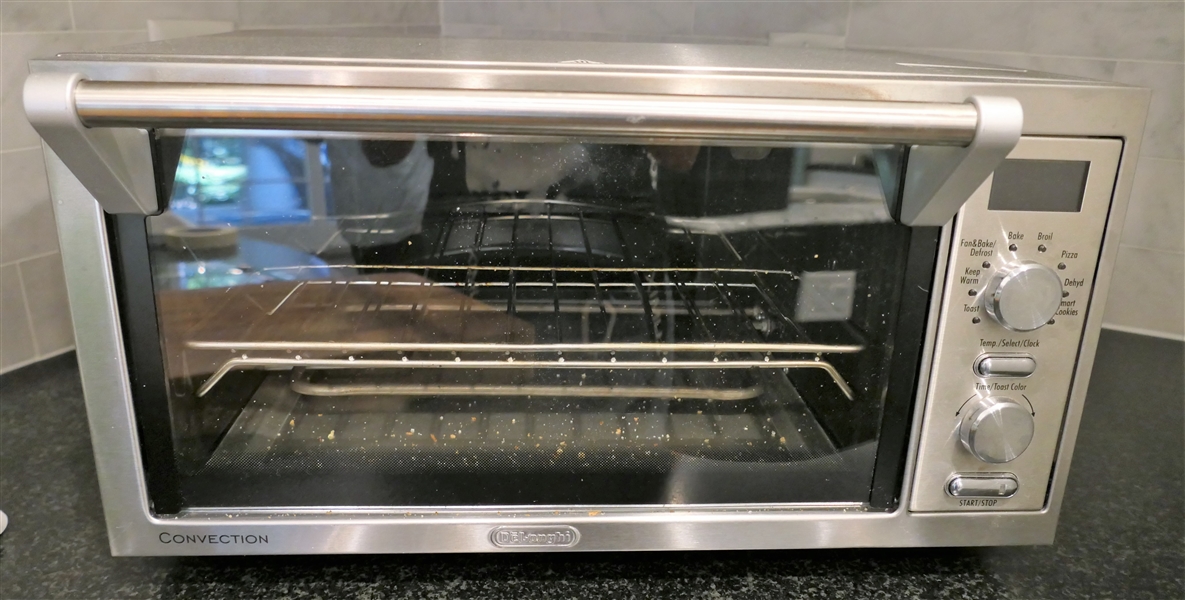 DeLonghi Convection Countertop Oven - Measures 9 1/2" tall 17 1/2" by 10 1/2"