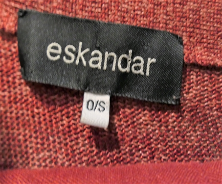 Eskandar Burgundy O/S Sweater and Matching Pants Size 2 and Comfy USA Lounge Set - Size 1X