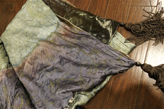 4 Evening Wraps including Handmade in San Diego California - Silk and Velvet, Embroidered, and Beaded