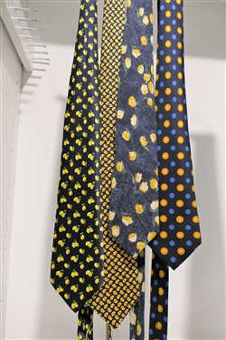 4 Neckties including Dolce and Gabbana, Borrelli, and Brooks Brothers