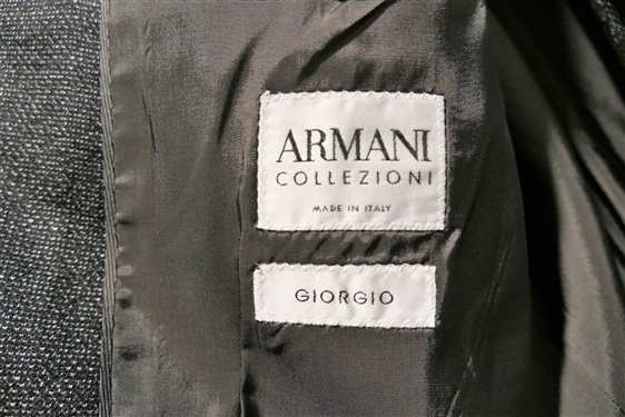 Armani Georgio Suit - Made in Italy - Jacket is Size 42R