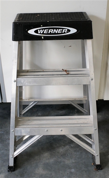 Werner Aluminum Step Ladder 26"