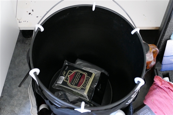 Car Cleaning Supplies including Zymol Kit (Mostly Full) Armor All, Lexol Leather Cleaner, and Zymol Bucket