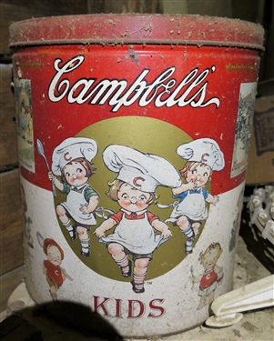 Campbell Kids Tin Can