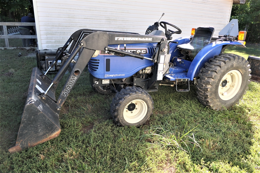 Long Agribusiness FarmTrac 270 DTC - Diesel Tractor Mode S - with 5040M Lift - 329 Hours - S27RFAE0117 - Runs Well - Made in South Korea