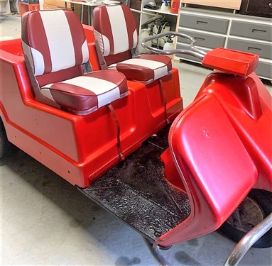 1970 Harley Davidson 3 Wheel Gas Golf Cart