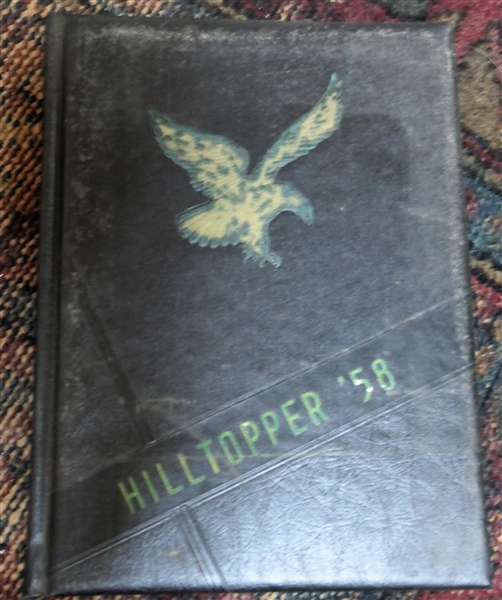 Hilltopper 1958 - Bethel Hill High School - Woodsdale, North Carolina 
