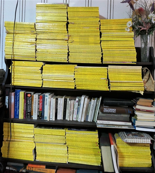 Large Collection National Geographic Magazines From the 1950s, 60s, 70s, and 1980s and Some English Books and Novels