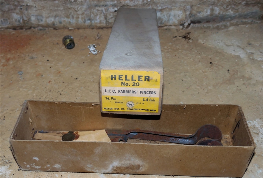 Heller No. 20 Farrier Trimmers - Brand New in Original Box