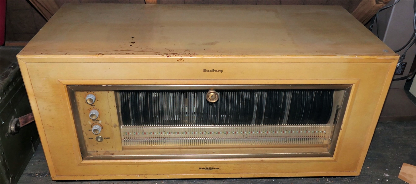 Seeburg 200 LU Selectomatic - Library Unit Juke Box - Full of 45 Albums 