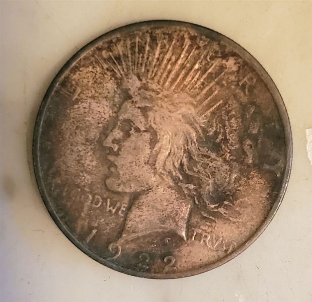 1922 Peace Silver Dollar 