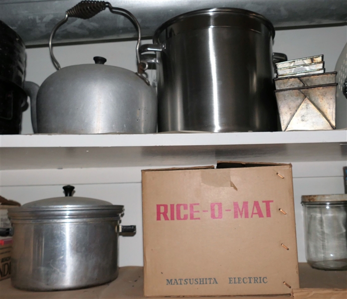 Kettle, Stockpot, Pans, Rice-O-Mat