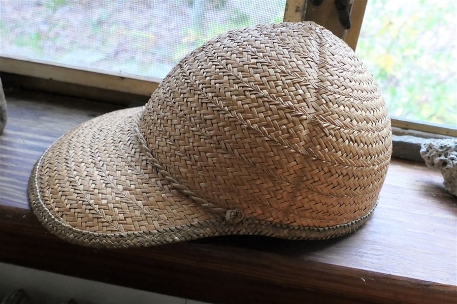 Straw Cap Made in Italy for B. Altman & Co