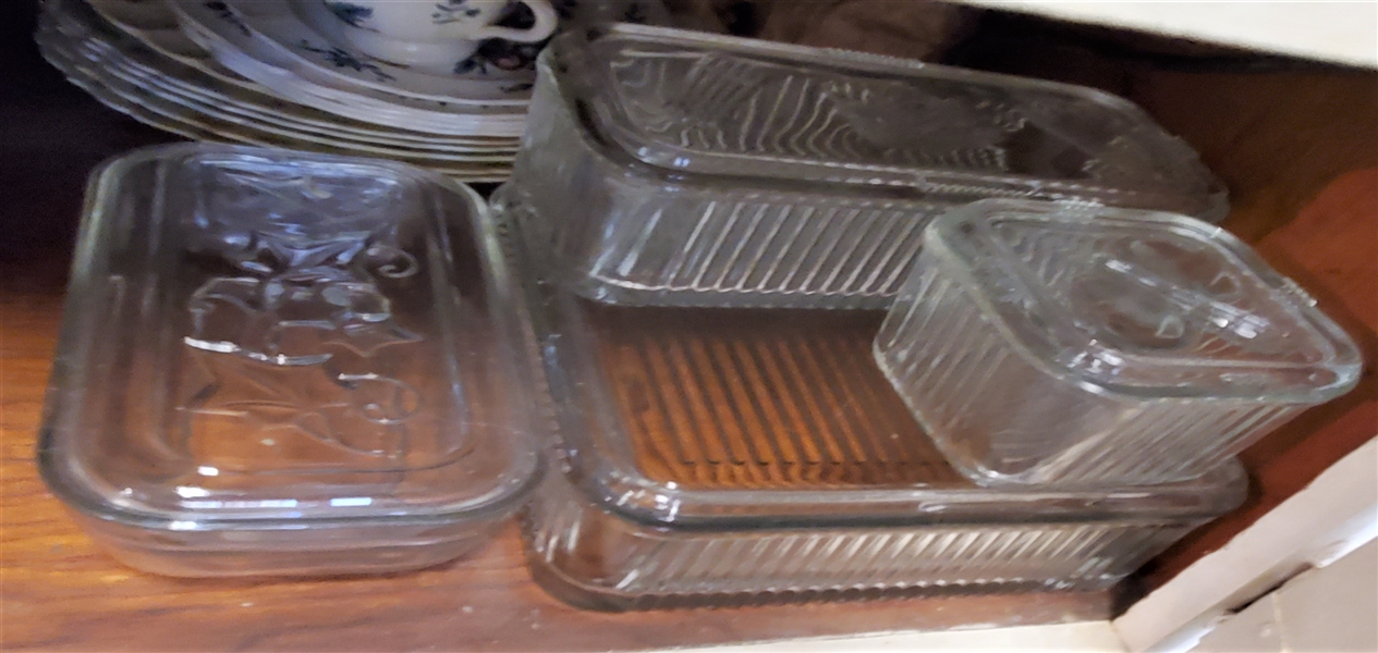Lot of Refrigerator Dishes