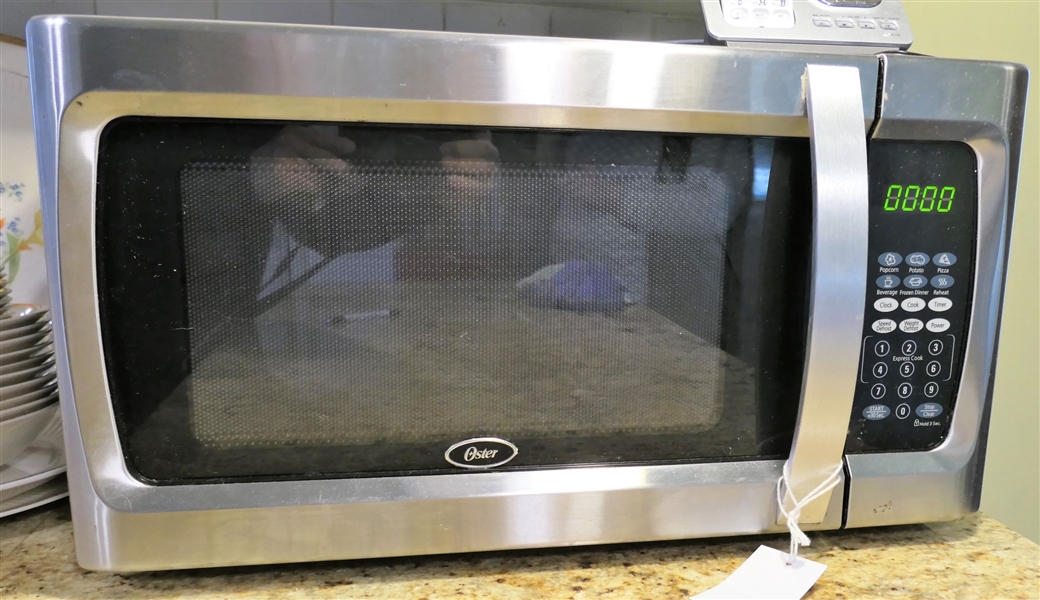 Oster Stainless Microwave 