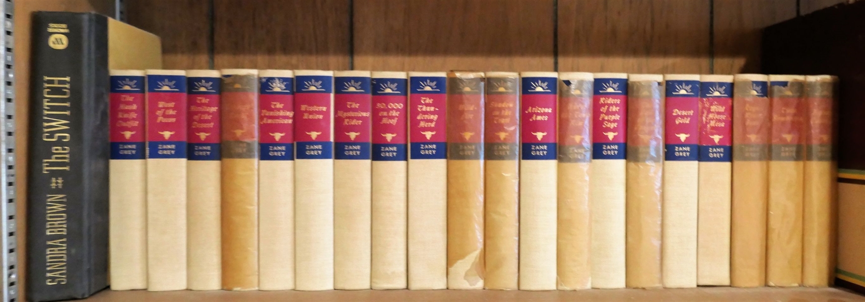 Collection of Zane Grey Books 