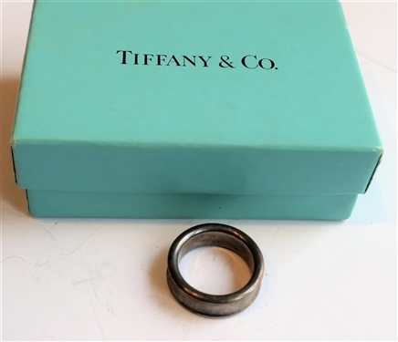 Sterling Silver Tiffany & Co. Ring - 1837 - Size 6 1/4