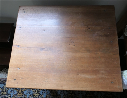 Jenny Lind 2 Drawer Table with Dovetailed Drawers - Measures 29 Tall 22 by 18
