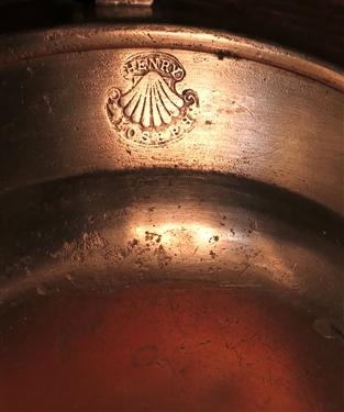 Henry Joseph Made in London Warming Plate and Swanson Warming Plate - Missing Door  - Measuring 9 1/2 Across