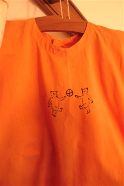 6 Pieces of Vintage Childs Clothing - Smocked Dress, Slip, and Jumpers