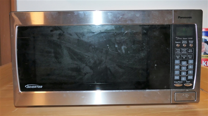 Panasonic Inverter Stainless Steel Microwave 