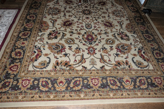 Royalty Tan Machine Made Rug - Measures 7'8 by 10'4