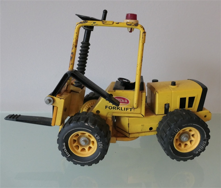 Tonka Metal Forklift - Measures 7" Tall 