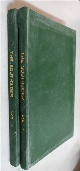 "The SouthSider - Local History and Genealogy of Southside Virginia" Volume I, Number 1 Winter 1982 and Volume II, Number 1 Winter 1983 - Both Hard Cover 