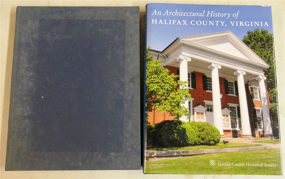 "An Architectural History of Halifax County, Virginia" Complied by The Halifax County Historical Society - Hardcover Book with Dust Jacket and 1850 Census of Halifax County, Virginia" Compiled by...