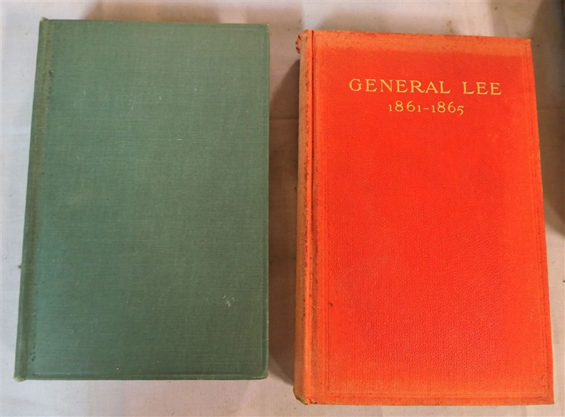 "General Robert E. Lee After Appomattox" 1922 Hardcover Book -First Page is Loose and "General Lee - His Campaigns in Virginia - 1861 - 1865 with Personal Reminiscences" by Walter H. Taylor - For...