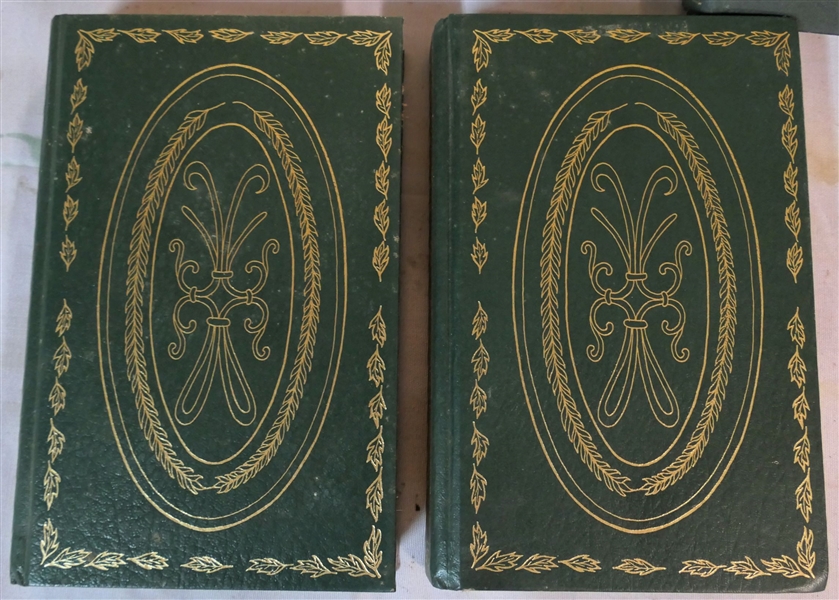 2 Copies of The Gilliam Family Heritage Book - Published in the Commonwealth of Pennsylvania -Numbers 16 and 17 - Leatherbound Hardcover Books 