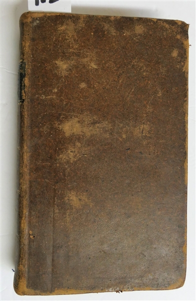 "The Baptist Manual…Designed For Use of Families" - Philadelphia - 1941 - Leather Bound Book with Gold Lettering on Spine