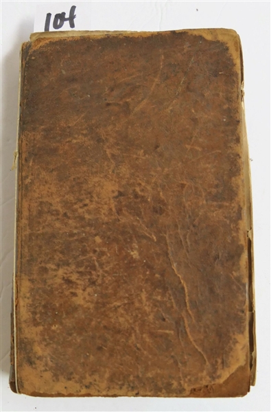 "The Rise and Progress of Religion in the Soul" by Philip Doddridge, D.D. Leather Bound with Gold Lettering on Spine - Published by Timothy Bedlinton 1822 -  with "What Have I Done" Insert No. 279 -