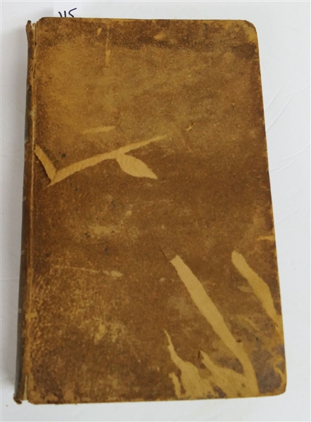 "The Works of Thomas Chalmers, D.D. Minister of the Tron Church, Glasgow" Published in Philadelphia - 1833 - Leather Bound with Gold Lettering on Spine - Writing on 2nd Page