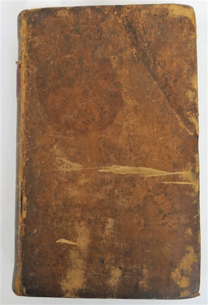 "Nature Displayed In Her Mode of Teaching Language to Man" by N.G. Dufief, of Philadelphia - Vol. I - Second Edition 1806 - Leather Bound with Gold Lettering on Spine 