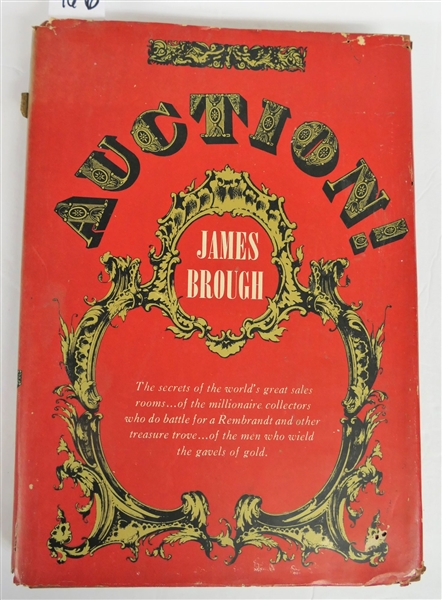 "Auction!" by James Brough - First Printing 1963 - Hardcover Book with Dust Jacket 