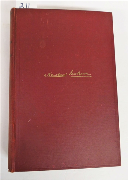 "Andrew Jackson - The Border Captain" by Marquis James - 1923 First Edition Hardcover Book 